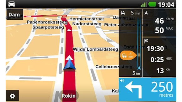 TomTom West-Europa voor Android