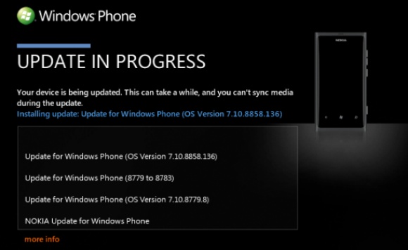 Windows Phone 7.8 update is te forceren