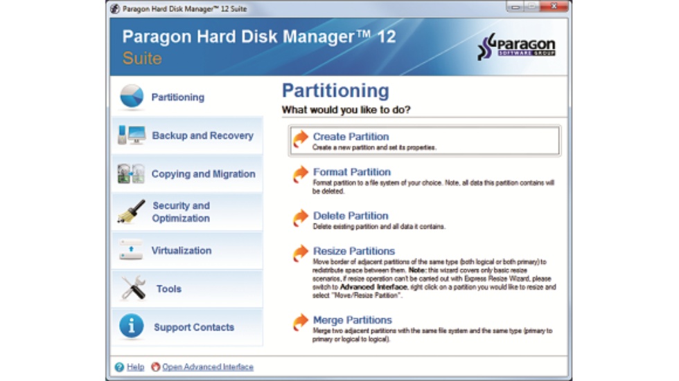 Paragon Hard Disk Manager 12 Suite PCM