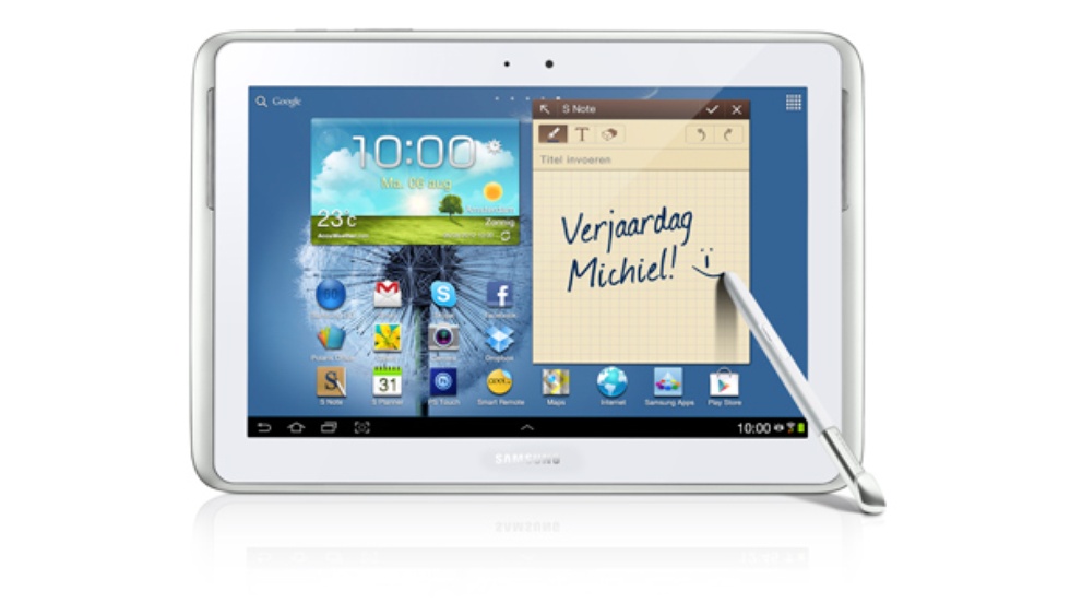 ... Hardware / Tablets / Samsung Galaxy Note 10.1, tablet met pen-invoer
